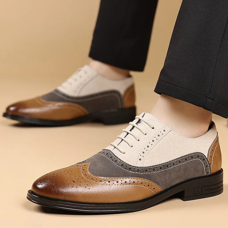 Oxford Royale Tri-Tone Brogue