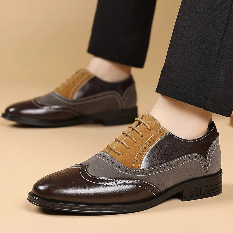 Oxford Royale Tri-Tone Brogue